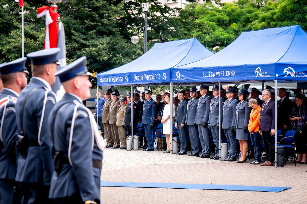 Wojewódzkie obchody Święta Służby Więziennej – Katowice, 3 lipca 2024. Fot.: IPN K. Łojko