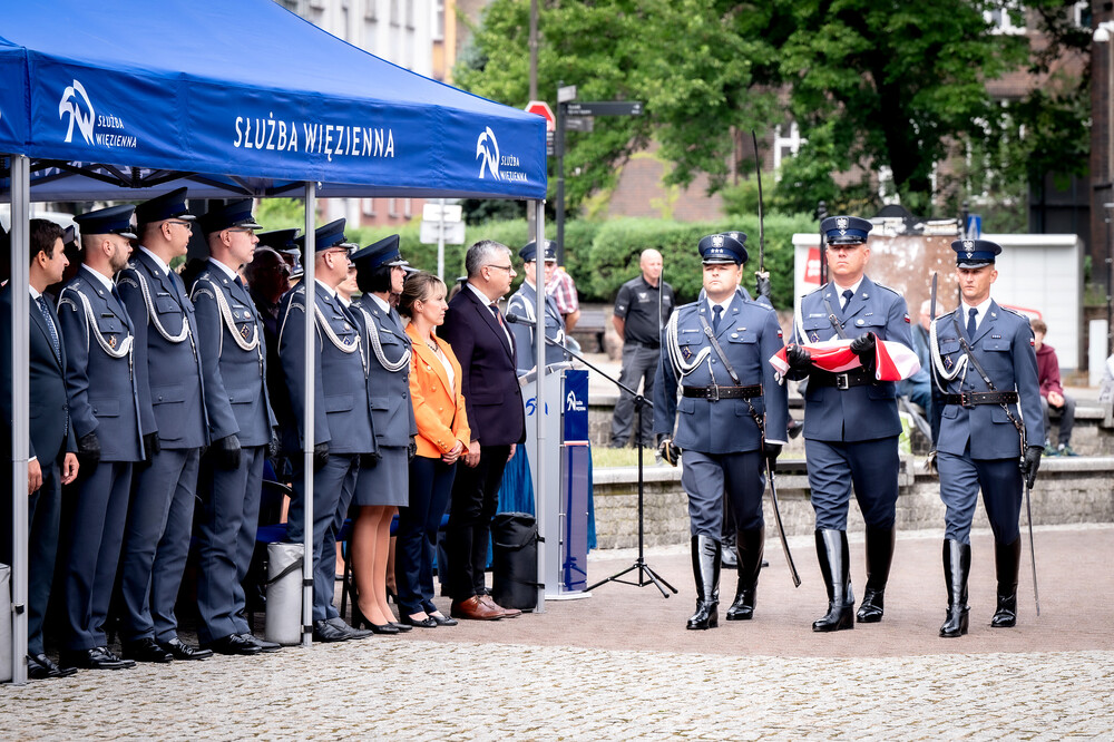 Wojewódzkie obchody Święta Służby Więziennej – Katowice, 3 lipca 2024. Fot.: IPN K. Łojko