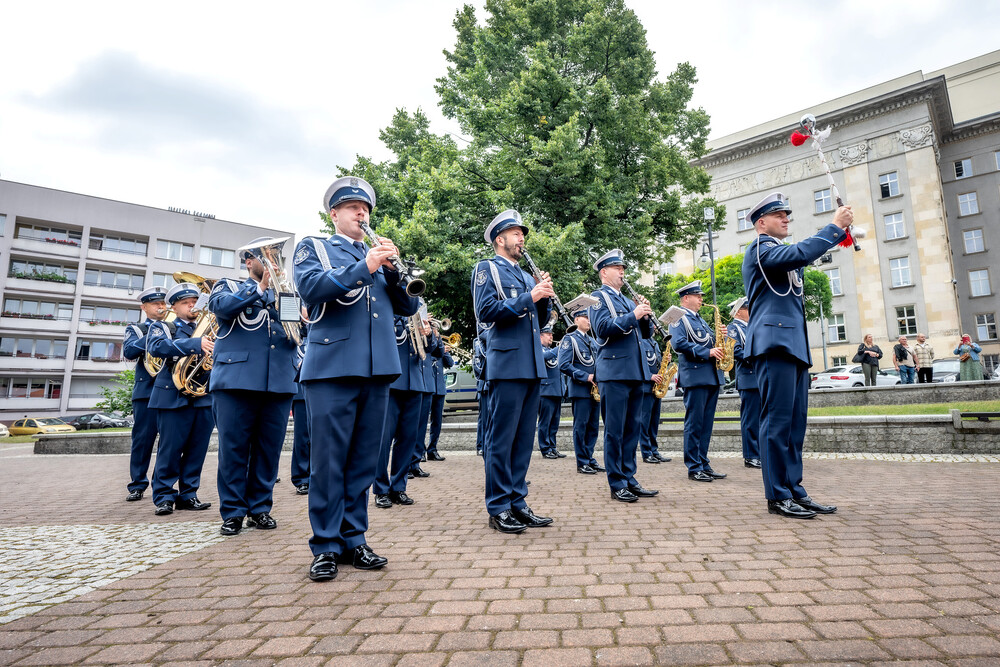 Wojewódzkie obchody Święta Służby Więziennej – Katowice, 3 lipca 2024. Fot.: IPN K. Łojko