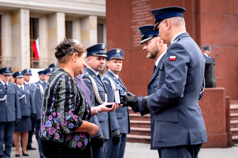 Wojewódzkie obchody Święta Służby Więziennej – Katowice, 3 lipca 2024. Fot.: IPN K. Łojko