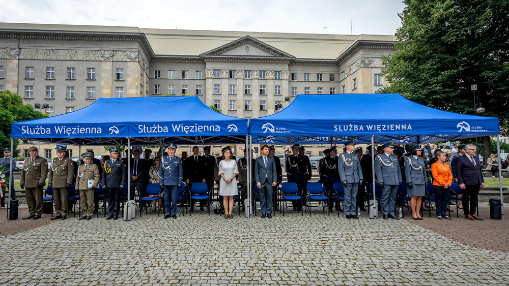Wojewódzkie obchody Święta Służby Więziennej – Katowice, 3 lipca 2024. Fot.: IPN K. Łojko