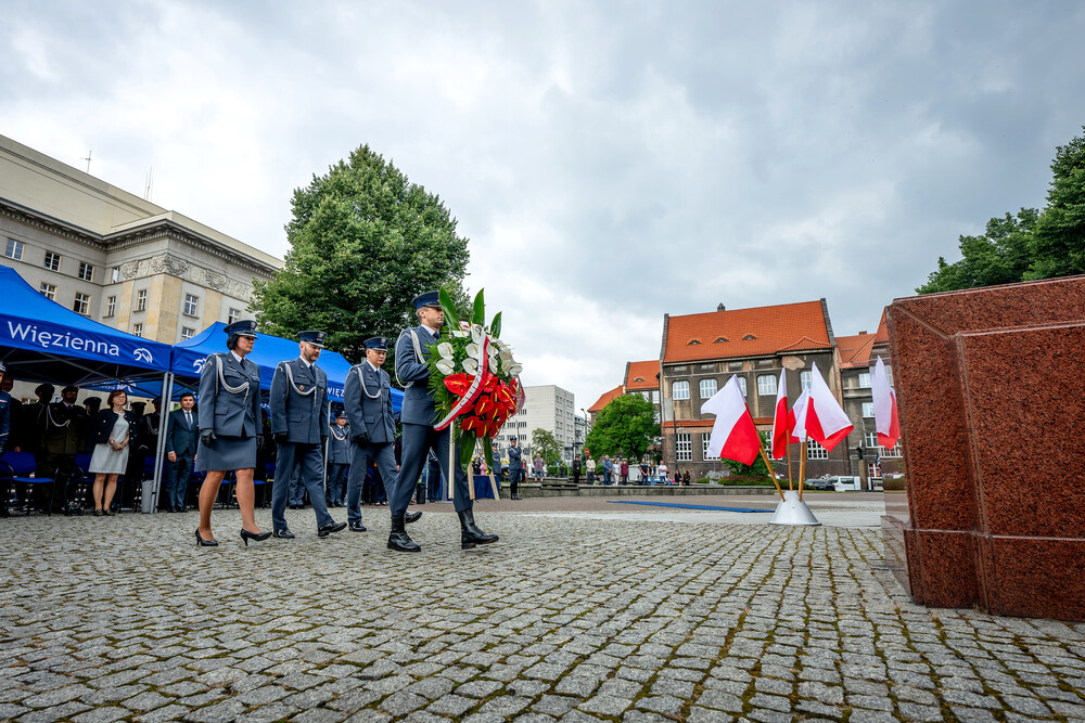 Wojewódzkie obchody Święta Służby Więziennej – Katowice, 3 lipca 2024. Fot.: IPN K. Łojko
