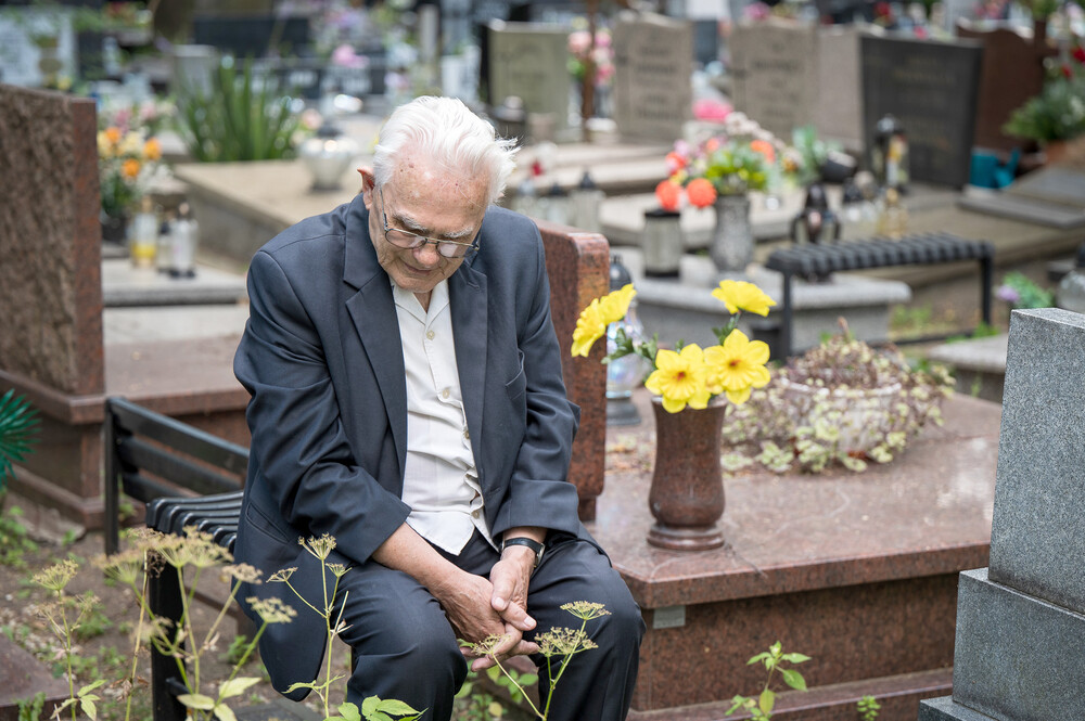 Uroczystość oznaczenia grobu powstańca śląskiego śp. Franciszka Poloczka znakiem pamięci „Tobie Polsko” – Katowice, 5 lipca 2024. Fot.: IPN K. Łojko