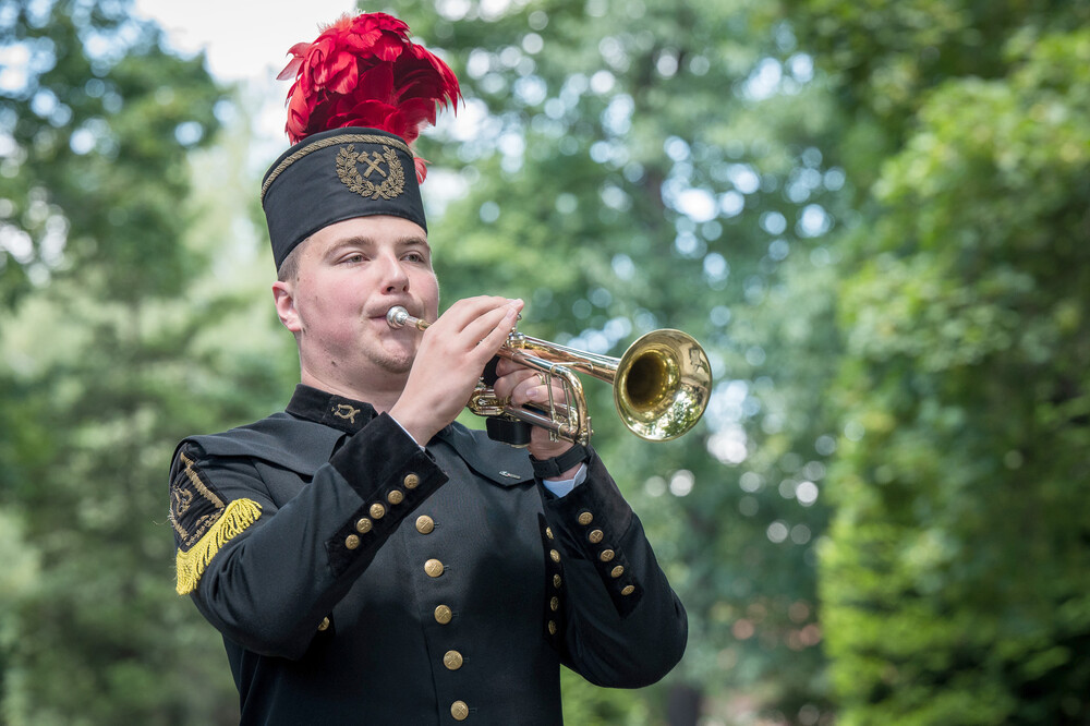 Uroczystość oznaczenia grobu powstańca śląskiego śp. Franciszka Poloczka znakiem pamięci „Tobie Polsko” – Katowice, 5 lipca 2024. Fot.: IPN K. Łojko
