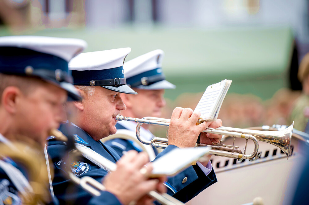 Uroczysta przysięga żołnierzy WOT w Sosnowcu – Sosnowiec, 7 lipiec 2024. Fot.: IPN K. Łojko