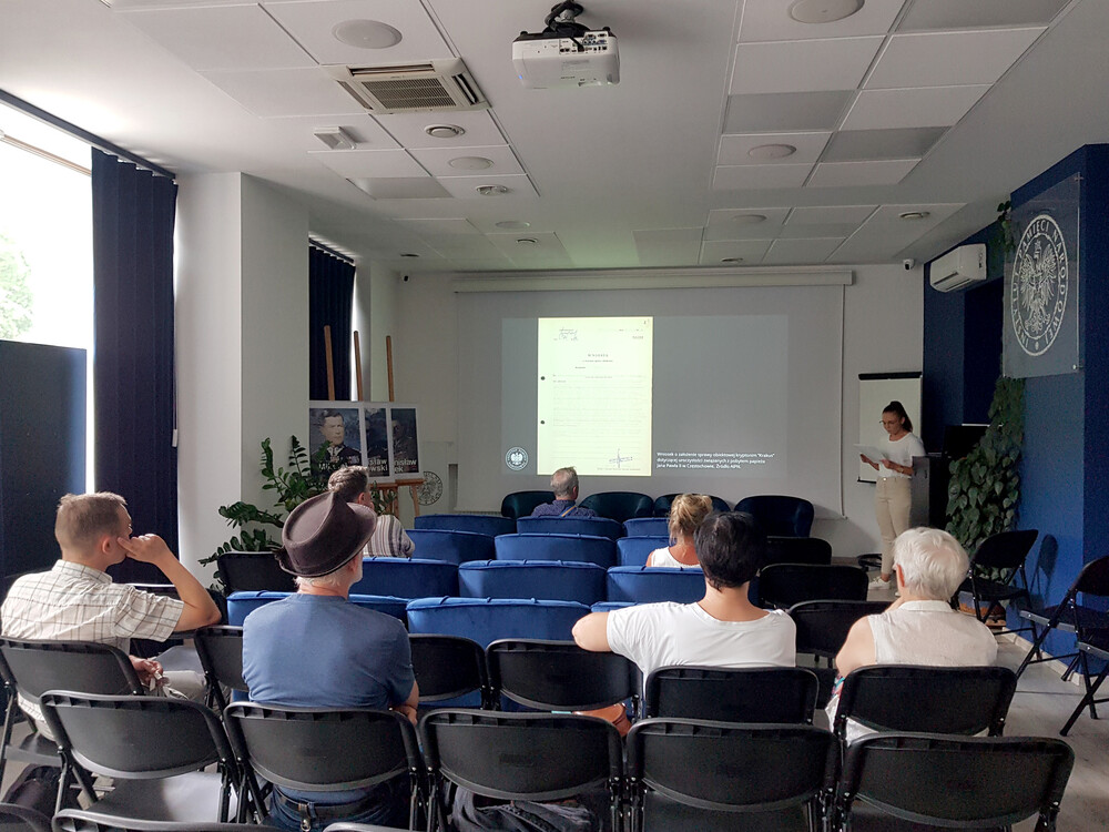 Projekcja filmu dokumentalnego „DZIEWIĘĆ DNI, KTÓRE ZMIENIŁY POLSKĘ” – Częstochowa, 9 lipca 2024. Fot.: IPN