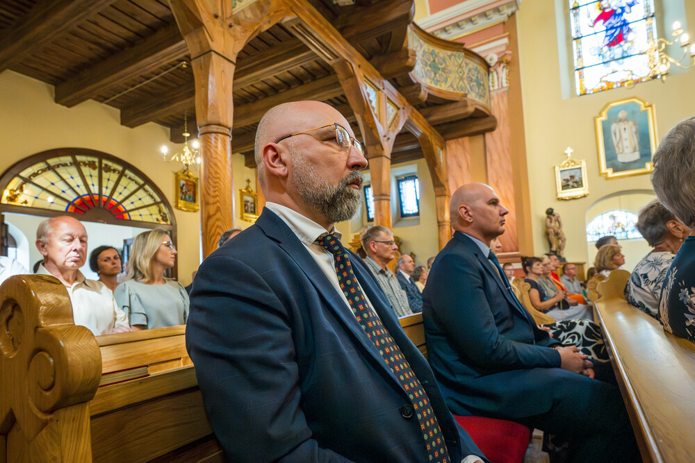 Uroczystość poświęcona Henrykowi Sławikowi – górnośląskiemu Sprawiedliwemu wśród Narodów Świata – Jastrzębie-Zdrój, 14 lipca 2024. Fot.: IPN K. Łojko