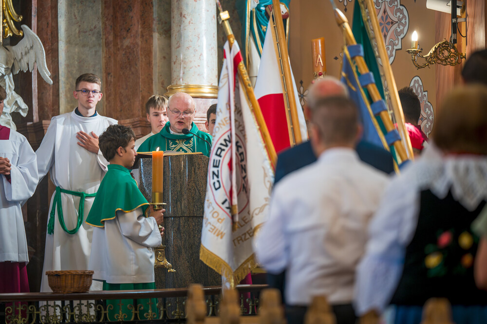 Uroczystość poświęcona Henrykowi Sławikowi – górnośląskiemu Sprawiedliwemu wśród Narodów Świata – Jastrzębie-Zdrój, 14 lipca 2024. Fot.: IPN K. Łojko