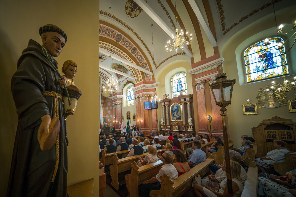 Uroczystość poświęcona Henrykowi Sławikowi – górnośląskiemu Sprawiedliwemu wśród Narodów Świata – Jastrzębie-Zdrój, 14 lipca 2024. Fot.: IPN K. Łojko