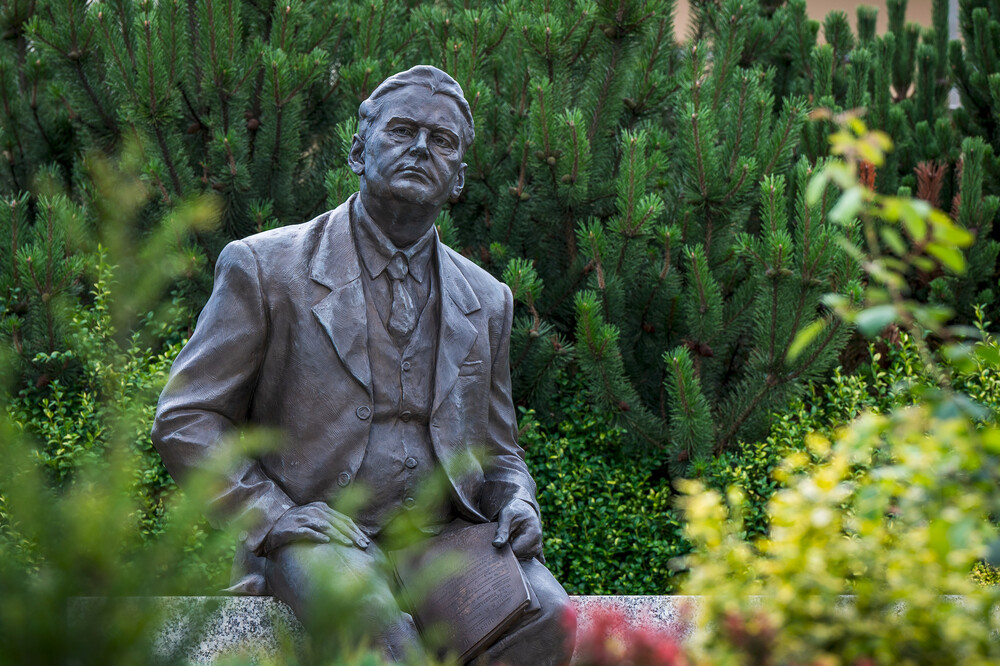 Uroczystość poświęcona Henrykowi Sławikowi – górnośląskiemu Sprawiedliwemu wśród Narodów Świata – Jastrzębie-Zdrój, 14 lipca 2024. Fot.: IPN K. Łojko