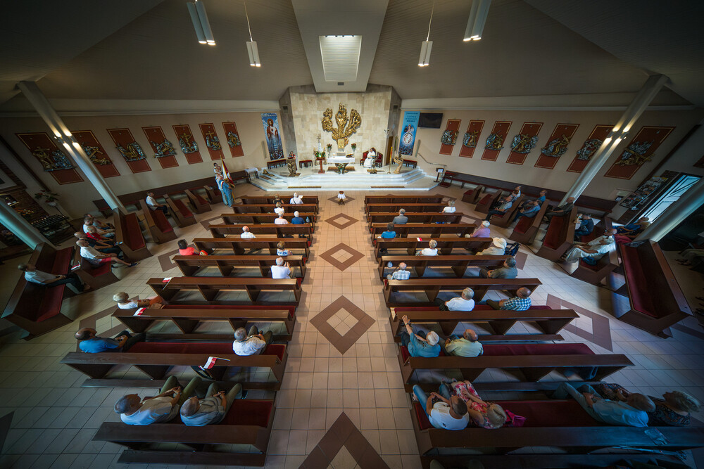 Uroczystość upamiętniająca ludobójstwo na Wołyniu i Kresach Południowo-Wschodnich – Tychy, 13 lipca 2024. Fot.: IPN K. Łojko