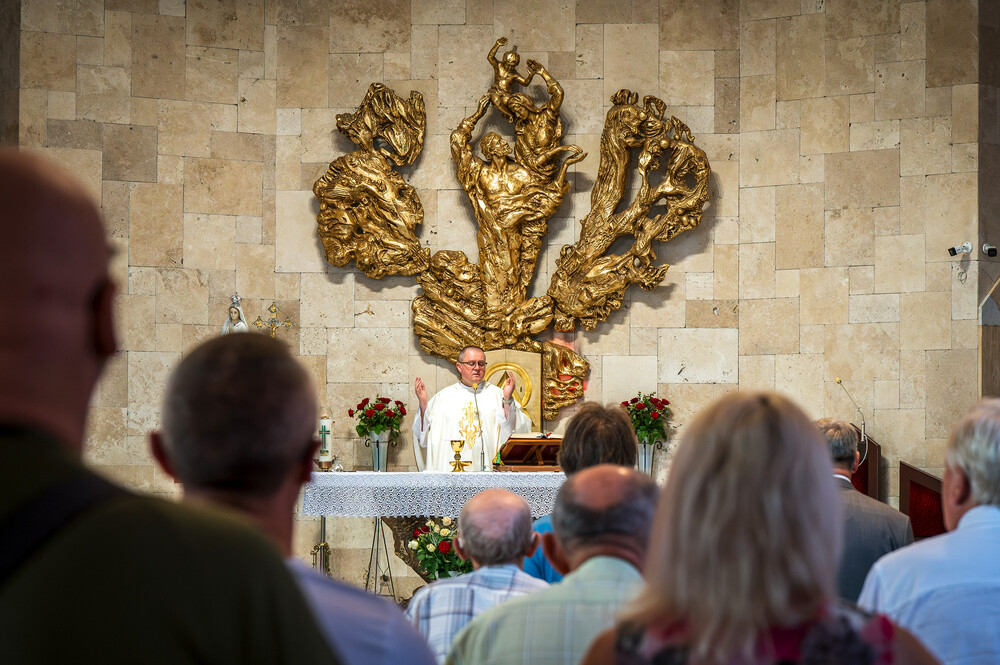 Uroczystość upamiętniająca ludobójstwo na Wołyniu i Kresach Południowo-Wschodnich – Tychy, 13 lipca 2024. Fot.: IPN K. Łojko