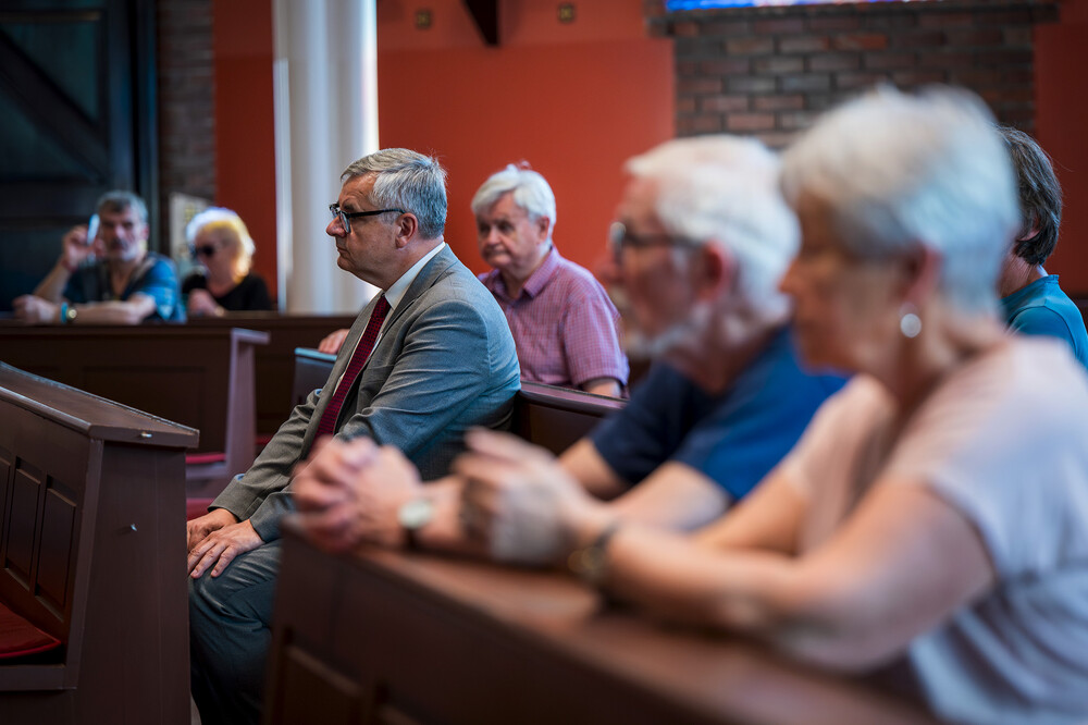 Uroczystość upamiętniająca ludobójstwo na Wołyniu i Kresach Południowo-Wschodnich – Tychy, 13 lipca 2024. Fot.: IPN K. Łojko