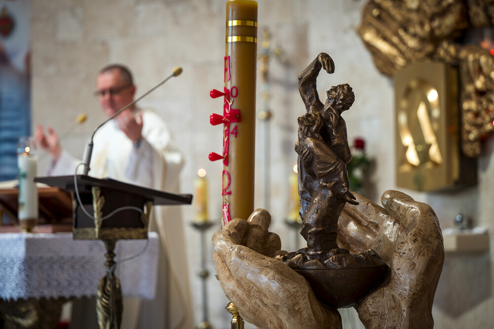 Uroczystość upamiętniająca ludobójstwo na Wołyniu i Kresach Południowo-Wschodnich – Tychy, 13 lipca 2024. Fot.: IPN K. Łojko