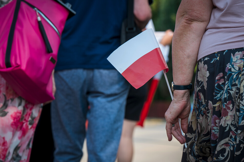 Uroczystość upamiętniająca ludobójstwo na Wołyniu i Kresach Południowo-Wschodnich – Tychy, 13 lipca 2024. Fot.: IPN K. Łojko