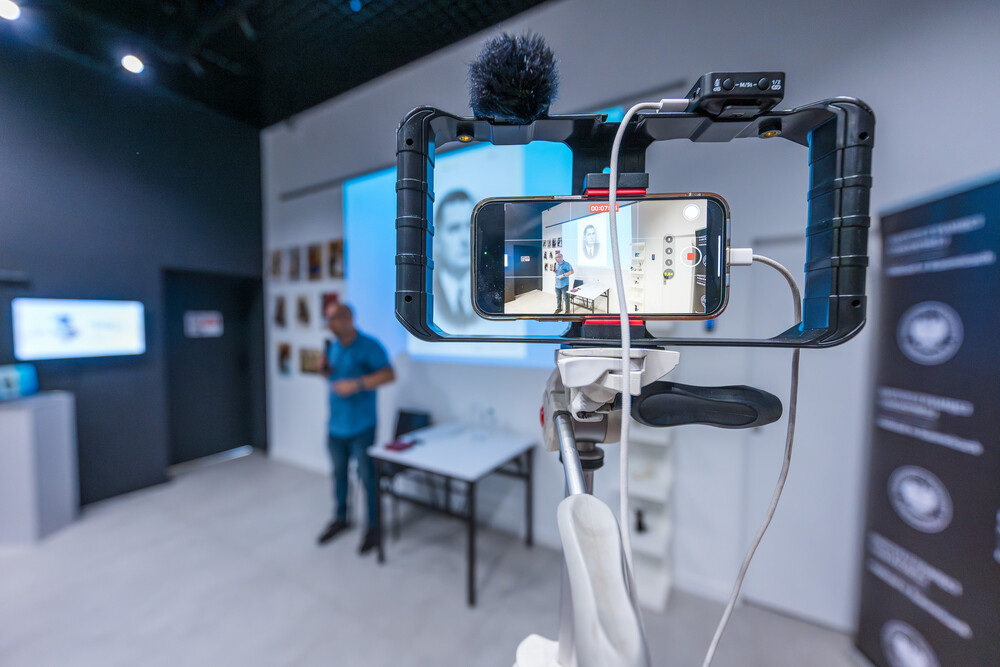 Prelekcja dr. Tomasza Kurpierza „Henryk Sławik 1894-1944. Górnośląski Sprawiedliwy wśród Narodów Świata” – 7. edycja Przystanku Muzeum w Galerii Historii Miasta – Jastrzębie-Zdrój, 16 lipca 2024. Fot.: IPN K. Łojko