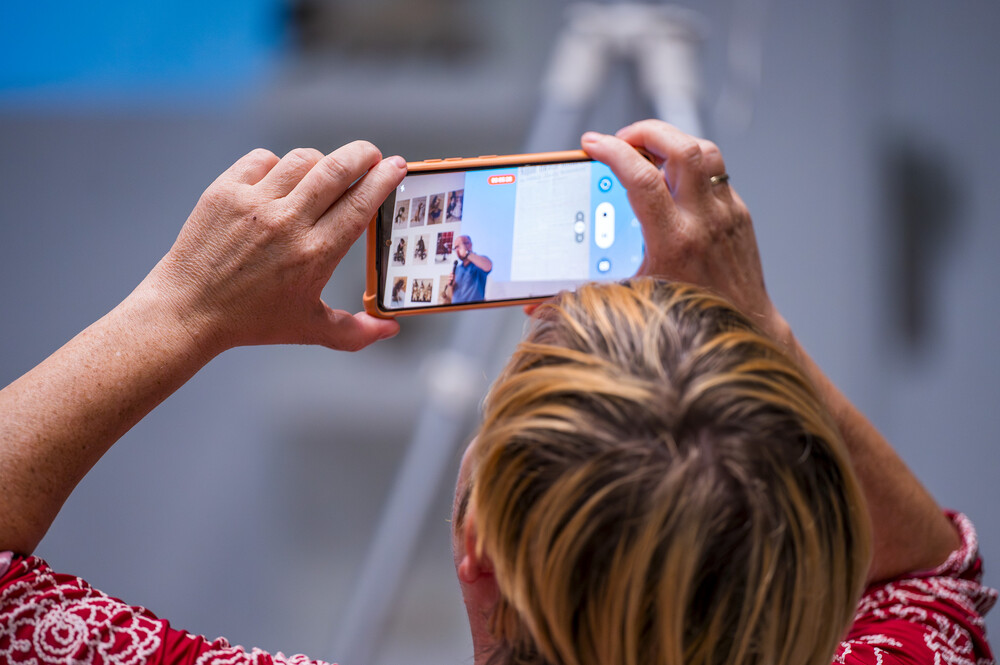 Prelekcja dr. Tomasza Kurpierza „Henryk Sławik 1894-1944. Górnośląski Sprawiedliwy wśród Narodów Świata” – 7. edycja Przystanku Muzeum w Galerii Historii Miasta – Jastrzębie-Zdrój, 16 lipca 2024. Fot.: IPN K. Łojko