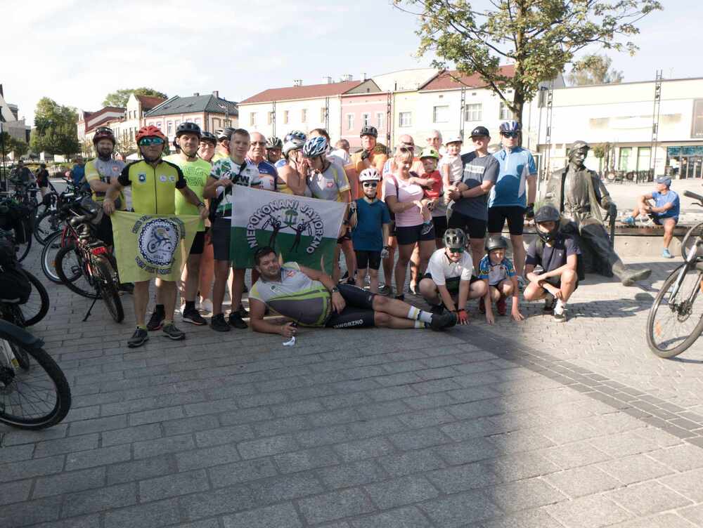 Wycieczka rowerowa z cyklu „Rowerowe Piątki” z Grupą Rowerową „Niepokonani Jaworzno” – Jaworzno, 26 lipca 2024