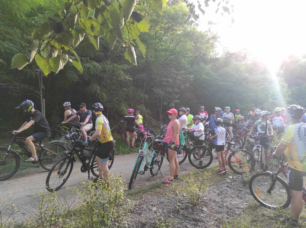 Wycieczka rowerowa z cyklu „Rowerowe Piątki” z Grupą Rowerową „Niepokonani Jaworzno” – Jaworzno, 26 lipca 2024