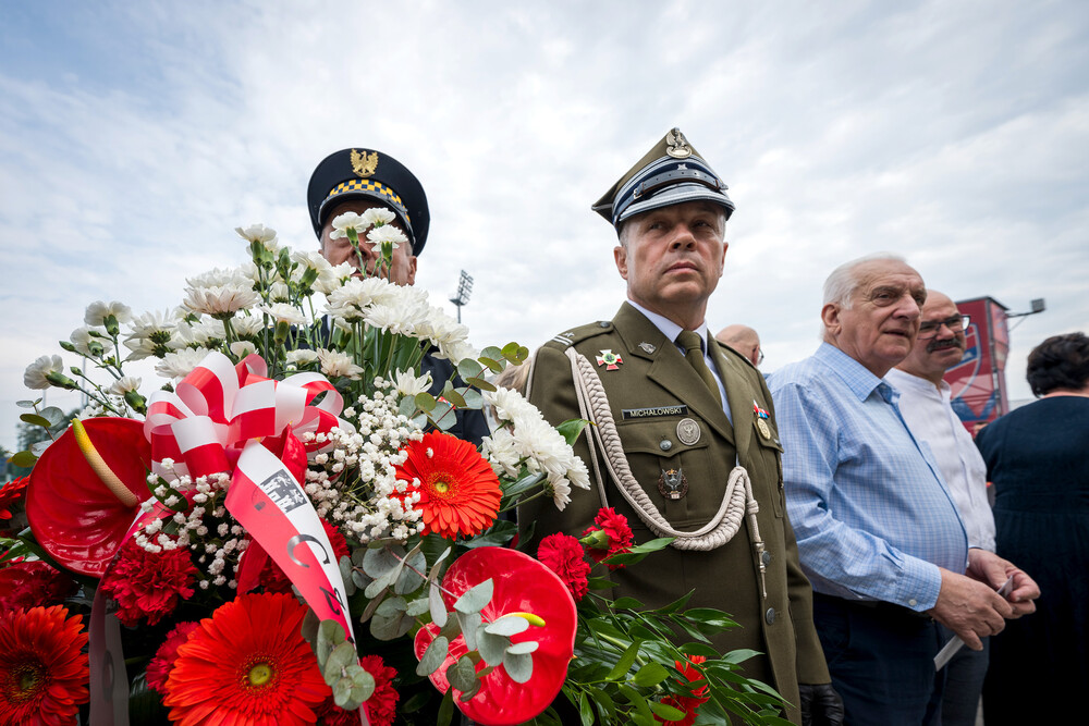 Odsłonięcie tablicy upamiętniającej Mariana Federaka – Częstochowa, 2 sierpnia 2024