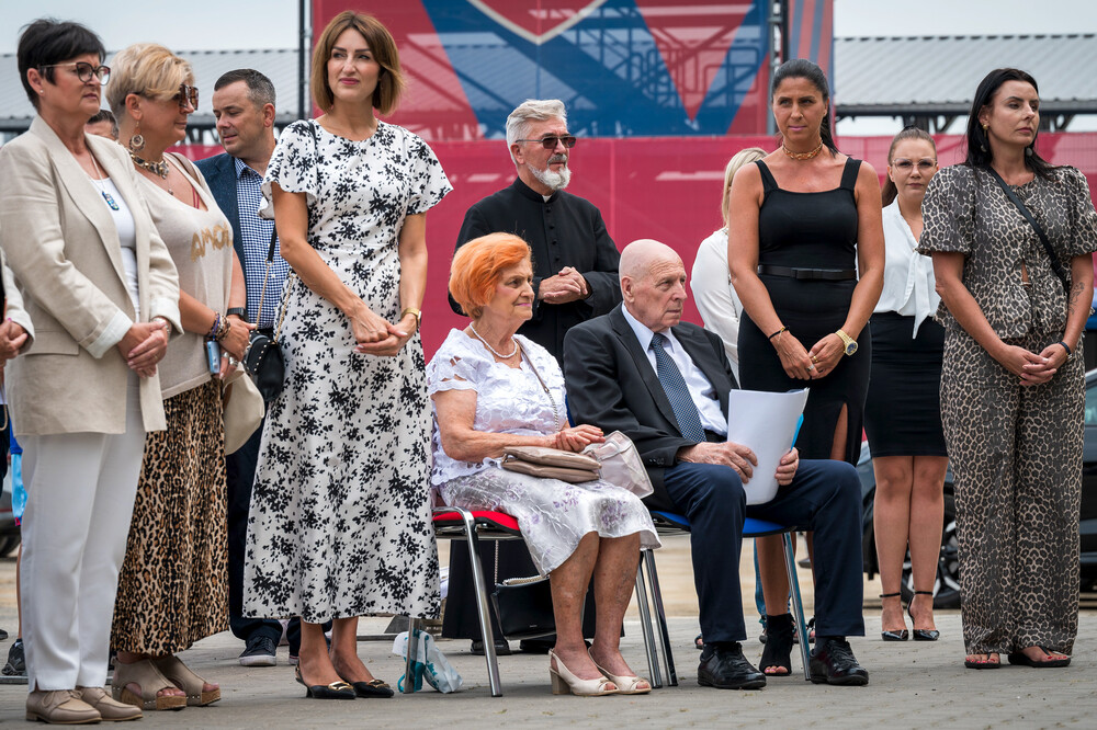 Odsłonięcie tablicy upamiętniającej Mariana Federaka – Częstochowa, 2 sierpnia 2024