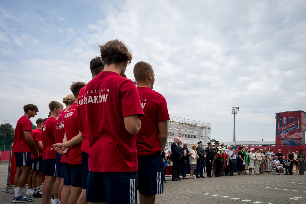 Odsłonięcie tablicy upamiętniającej Mariana Federaka – Częstochowa, 2 sierpnia 2024