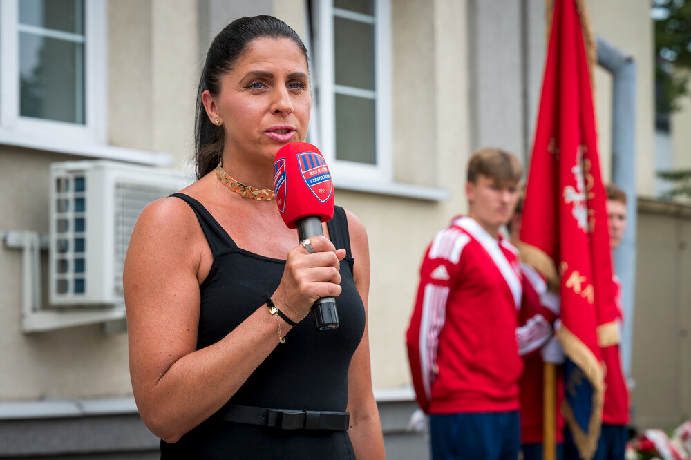 Odsłonięcie tablicy upamiętniającej Mariana Federaka – Częstochowa, 2 sierpnia 2024