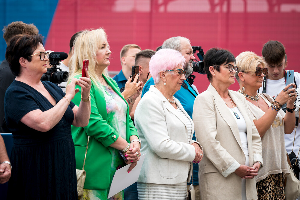 Odsłonięcie tablicy upamiętniającej Mariana Federaka – Częstochowa, 2 sierpnia 2024