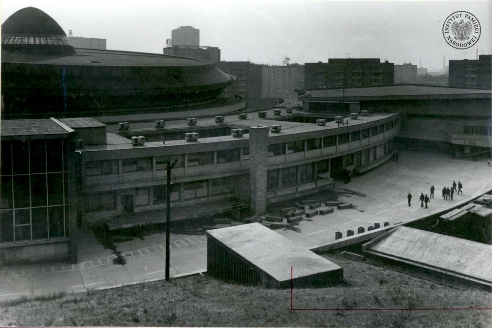 7 – widok na pomieszczenia hotelowo-gastronomiczne, 1971 r. (IPN Ka 030/488, t. 4)