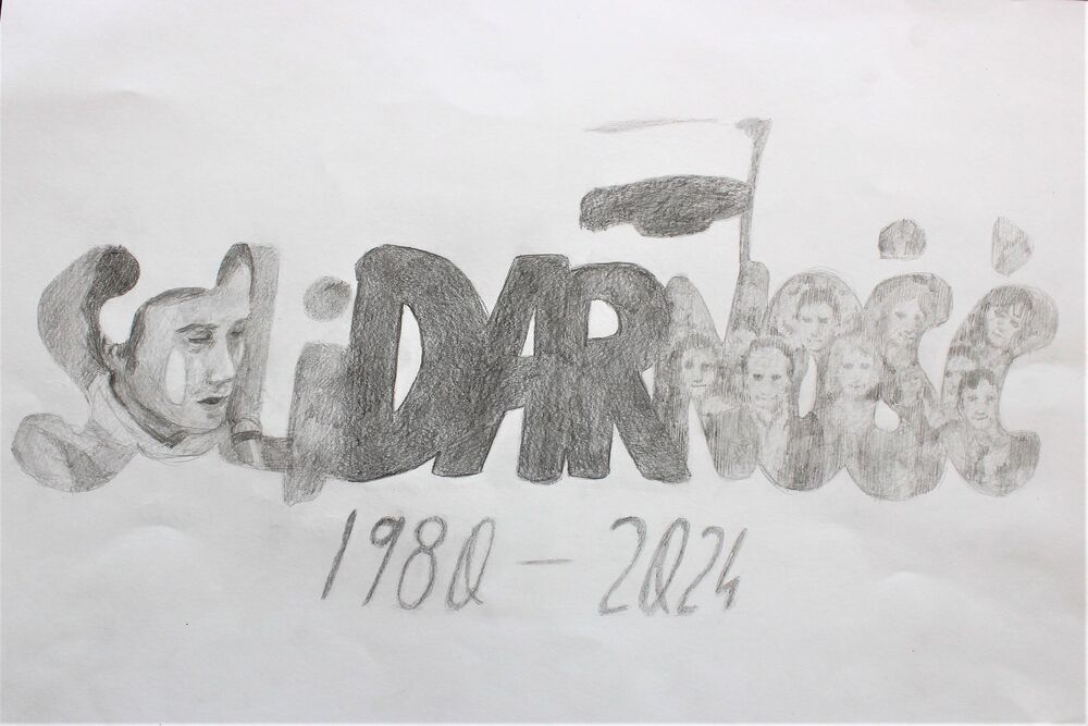 Zwycięska praca: „Solidarni” Katarzyny Hetnał.