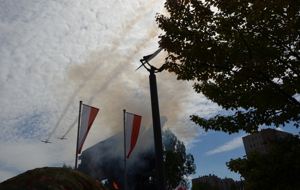 Wojewódzkie obchody Święta Wojska Polskiego w Katowicach. Fot. Justyna Siedlecka/OISW Katowice