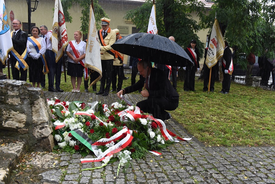 44. rocznica pierwszego strajku na Górnym Śląsku w tarnogórskim „Fazosie“. Fot. Monika Kobylańska/IPN