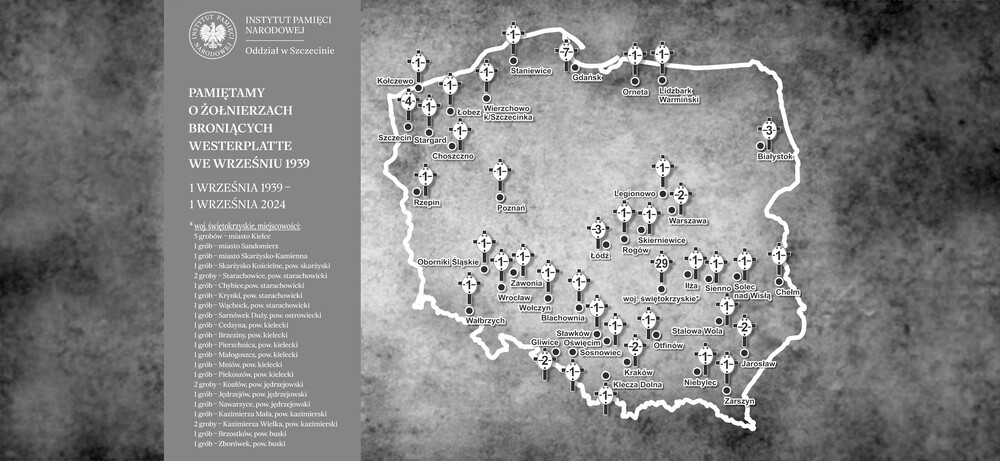 Pamiętamy o żołnierzach broniących Westerplatte w woj. śląskim – Blachownia – Gliwice– Sławków – Sosnowiec, 1 września 2024