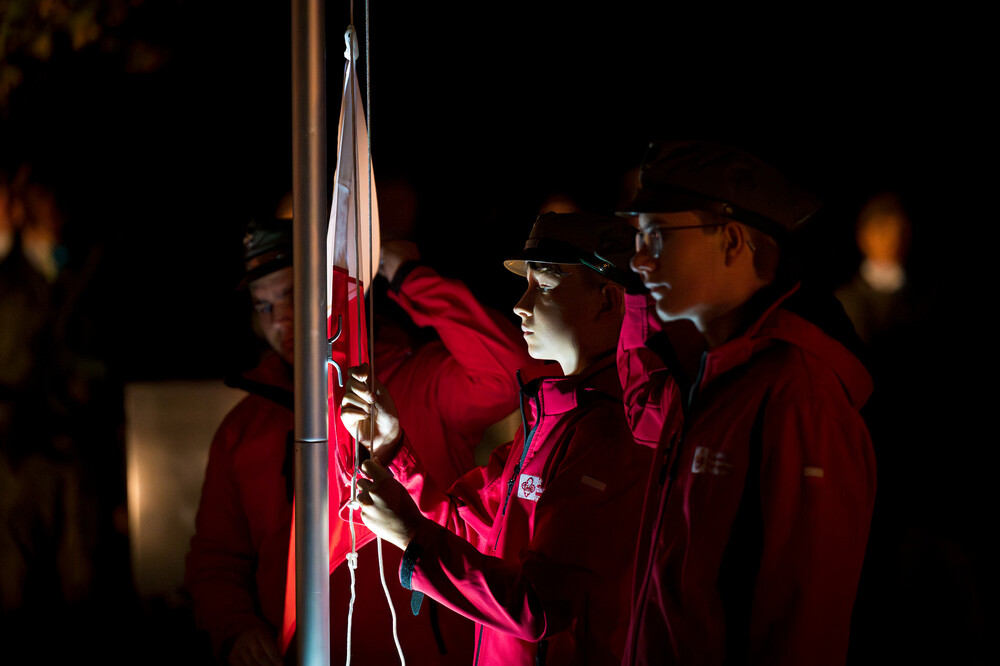 "Pamiętamy o żołnierzach broniących Westerplatte" – Gliwice, 1 września 2024. Fot.: IPN K. Łojko