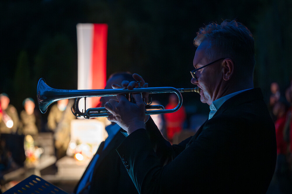 "Pamiętamy o żołnierzach broniących Westerplatte" – Gliwice, 1 września 2024. Fot.: IPN K. Łojko