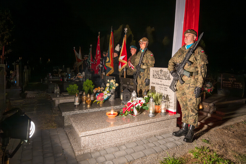 "Pamiętamy o żołnierzach broniących Westerplatte" – Gliwice, 1 września 2024. Fot.: IPN K. Łojko