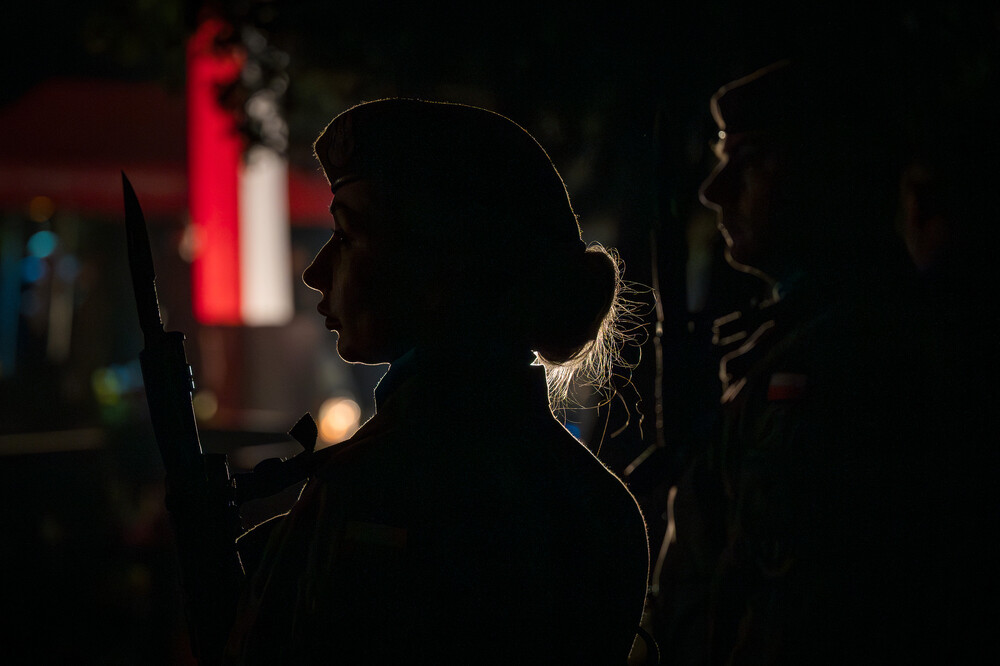 "Pamiętamy o żołnierzach broniących Westerplatte" – Gliwice, 1 września 2024. Fot.: IPN K. Łojko