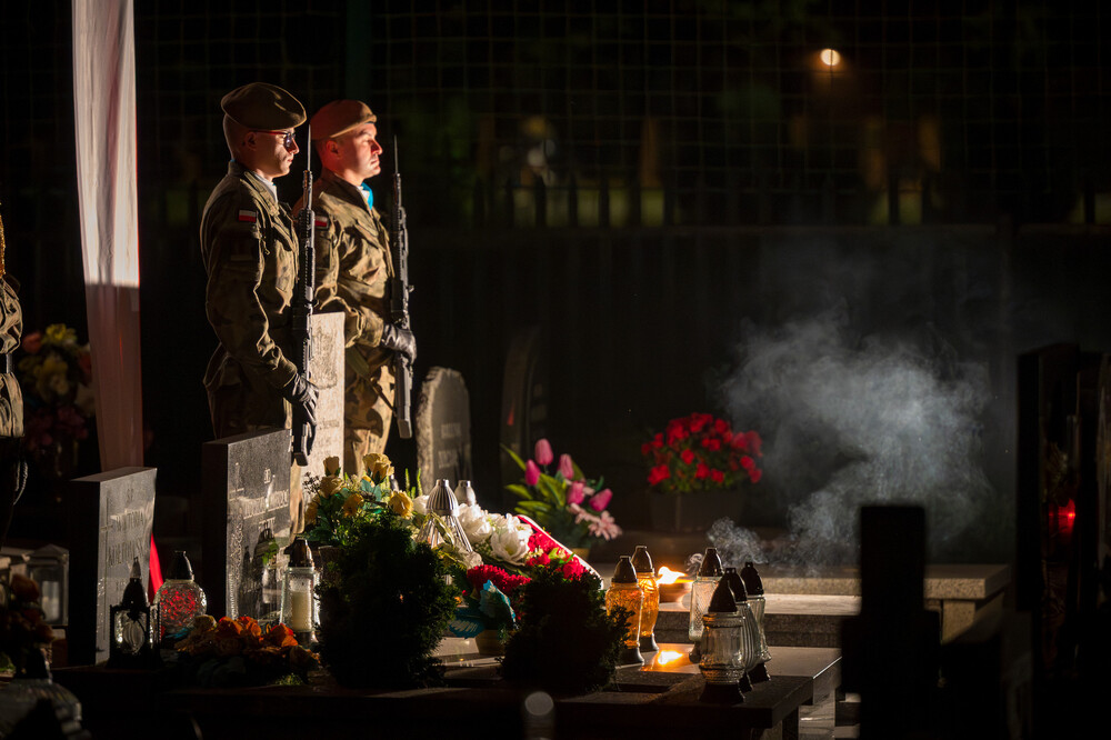 "Pamiętamy o żołnierzach broniących Westerplatte" – Gliwice, 1 września 2024. Fot.: IPN K. Łojko