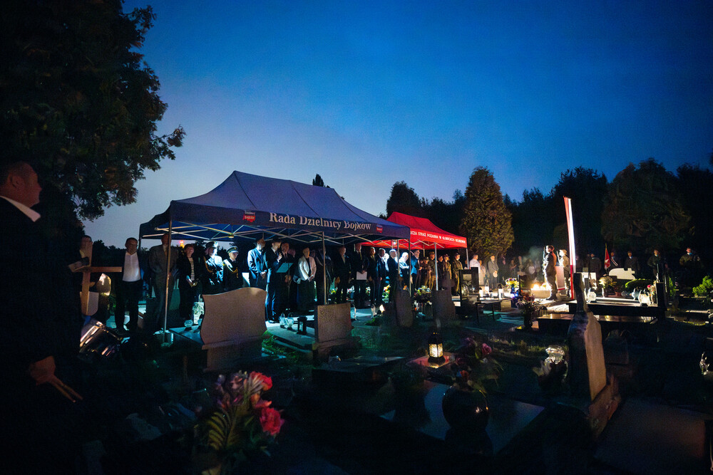 "Pamiętamy o żołnierzach broniących Westerplatte" – Gliwice, 1 września 2024. Fot.: IPN K. Łojko