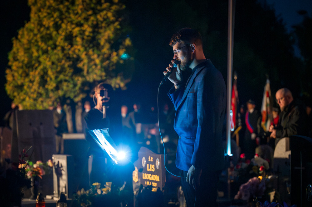 "Pamiętamy o żołnierzach broniących Westerplatte" – Gliwice, 1 września 2024. Fot.: IPN K. Łojko