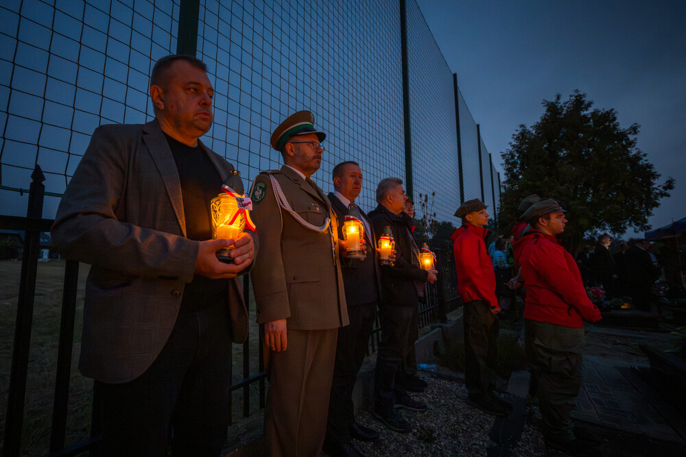 "Pamiętamy o żołnierzach broniących Westerplatte" – Gliwice, 1 września 2024. Fot.: IPN K. Łojko
