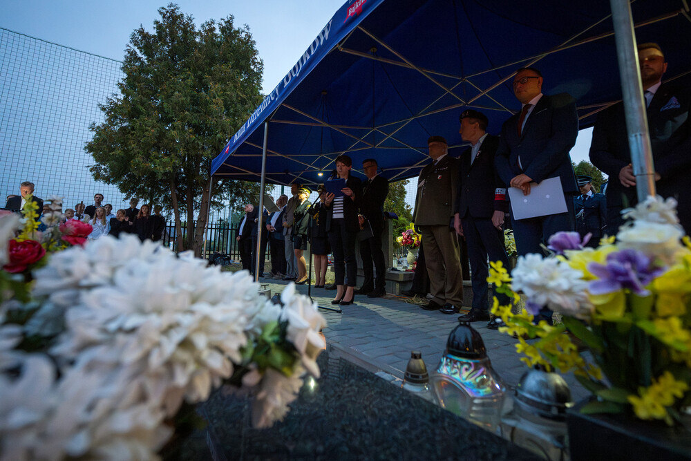 "Pamiętamy o żołnierzach broniących Westerplatte" – Gliwice, 1 września 2024. Fot.: IPN K. Łojko