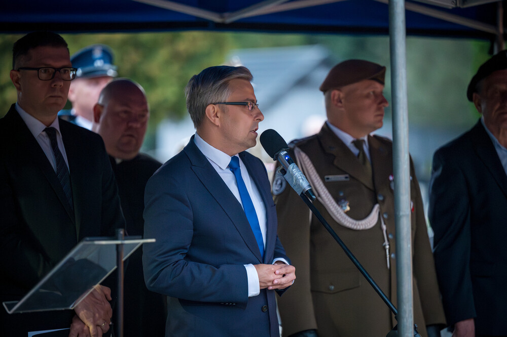 "Pamiętamy o żołnierzach broniących Westerplatte" – Gliwice, 1 września 2024. Fot.: IPN K. Łojko