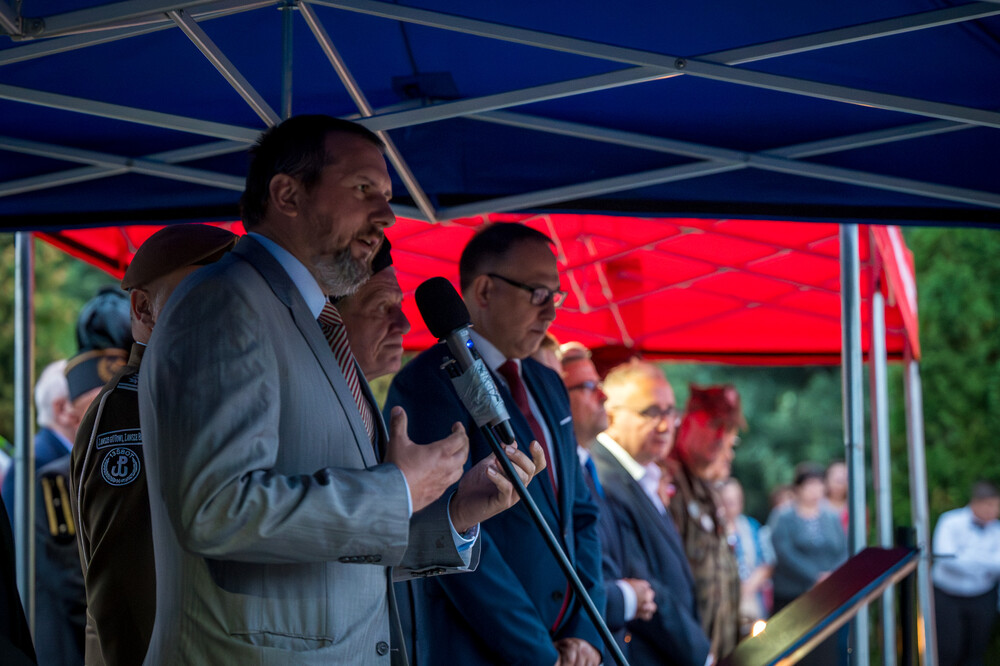 "Pamiętamy o żołnierzach broniących Westerplatte" – Gliwice, 1 września 2024. Fot.: IPN K. Łojko