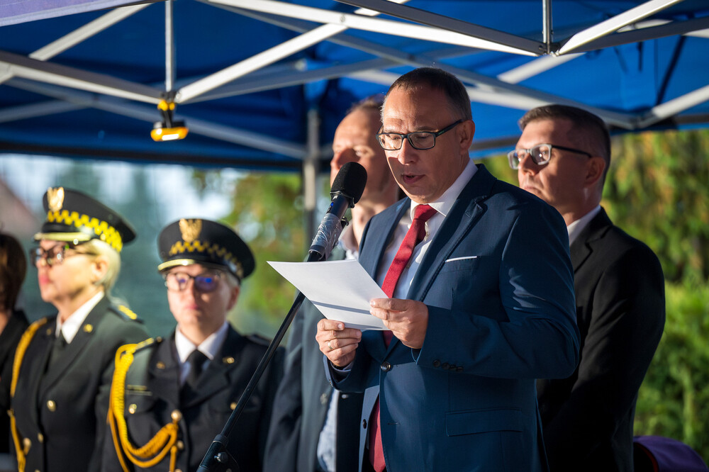 "Pamiętamy o żołnierzach broniących Westerplatte" – Gliwice, 1 września 2024. Fot.: IPN K. Łojko