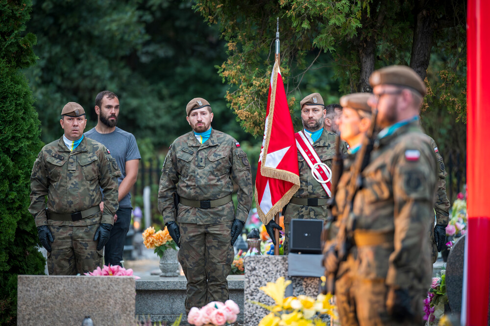 "Pamiętamy o żołnierzach broniących Westerplatte" – Gliwice, 1 września 2024. Fot.: IPN K. Łojko