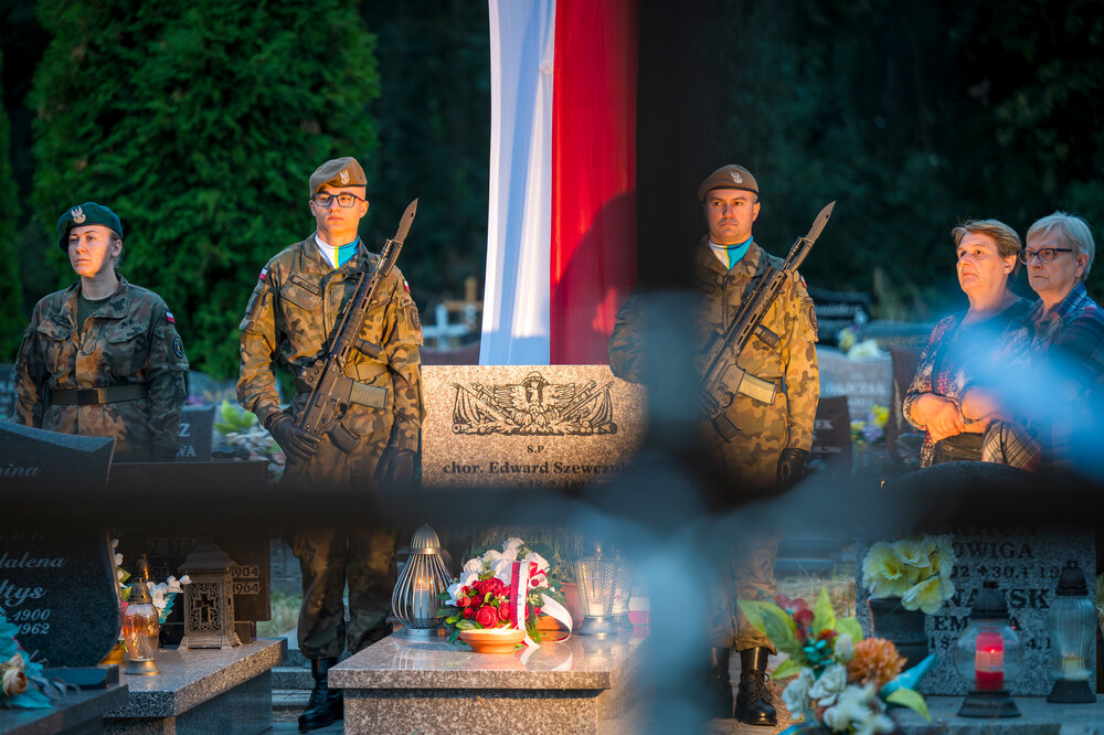 "Pamiętamy o żołnierzach broniących Westerplatte" – Gliwice, 1 września 2024. Fot.: IPN K. Łojko