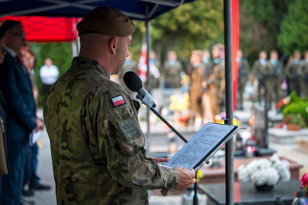 "Pamiętamy o żołnierzach broniących Westerplatte" – Gliwice, 1 września 2024. Fot.: IPN K. Łojko