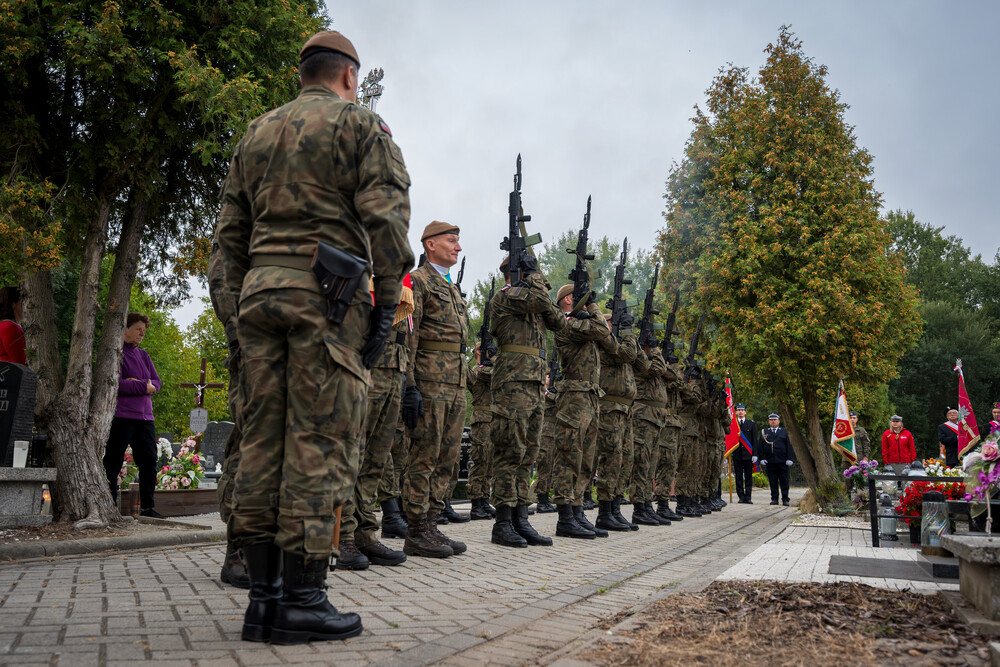 "Pamiętamy o żołnierzach broniących Westerplatte" – Gliwice, 1 września 2024. Fot.: IPN K. Łojko
