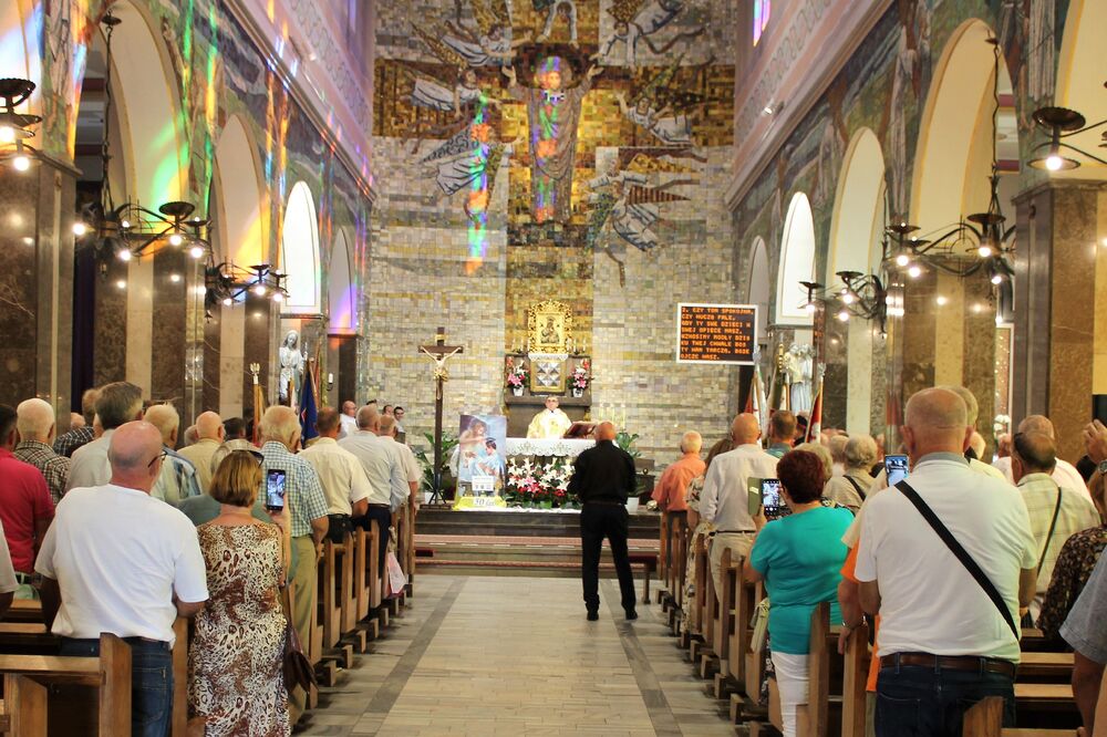 Odsłonięcie pomnika NSZZ „Solidarność” w Żywcu.
